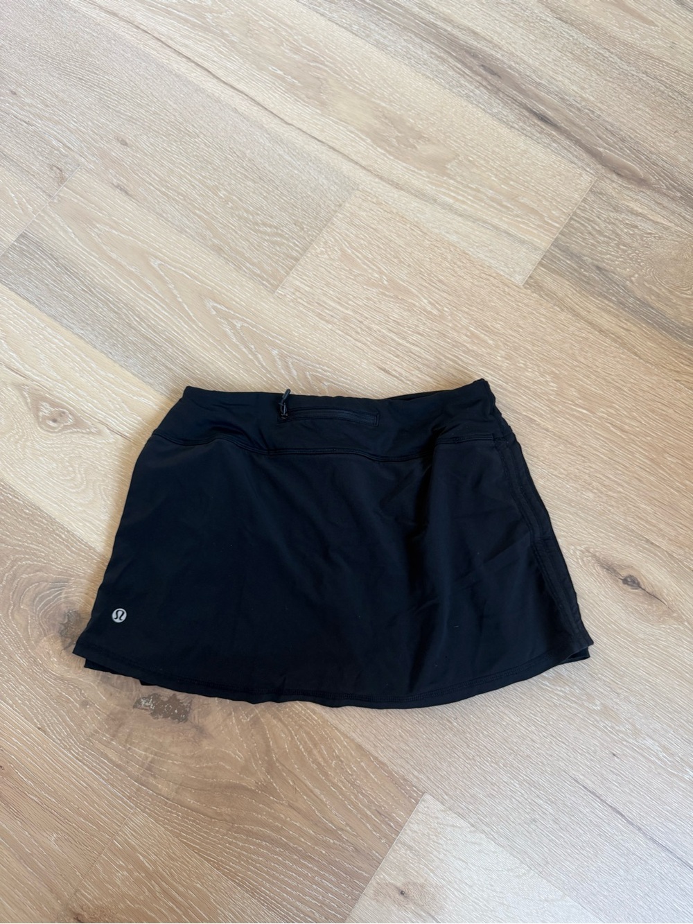 lululemon athletica Black Active Skort with Logo
